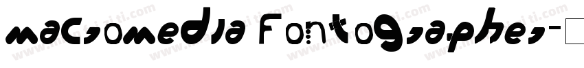 Macromedia Fontographer字体转换